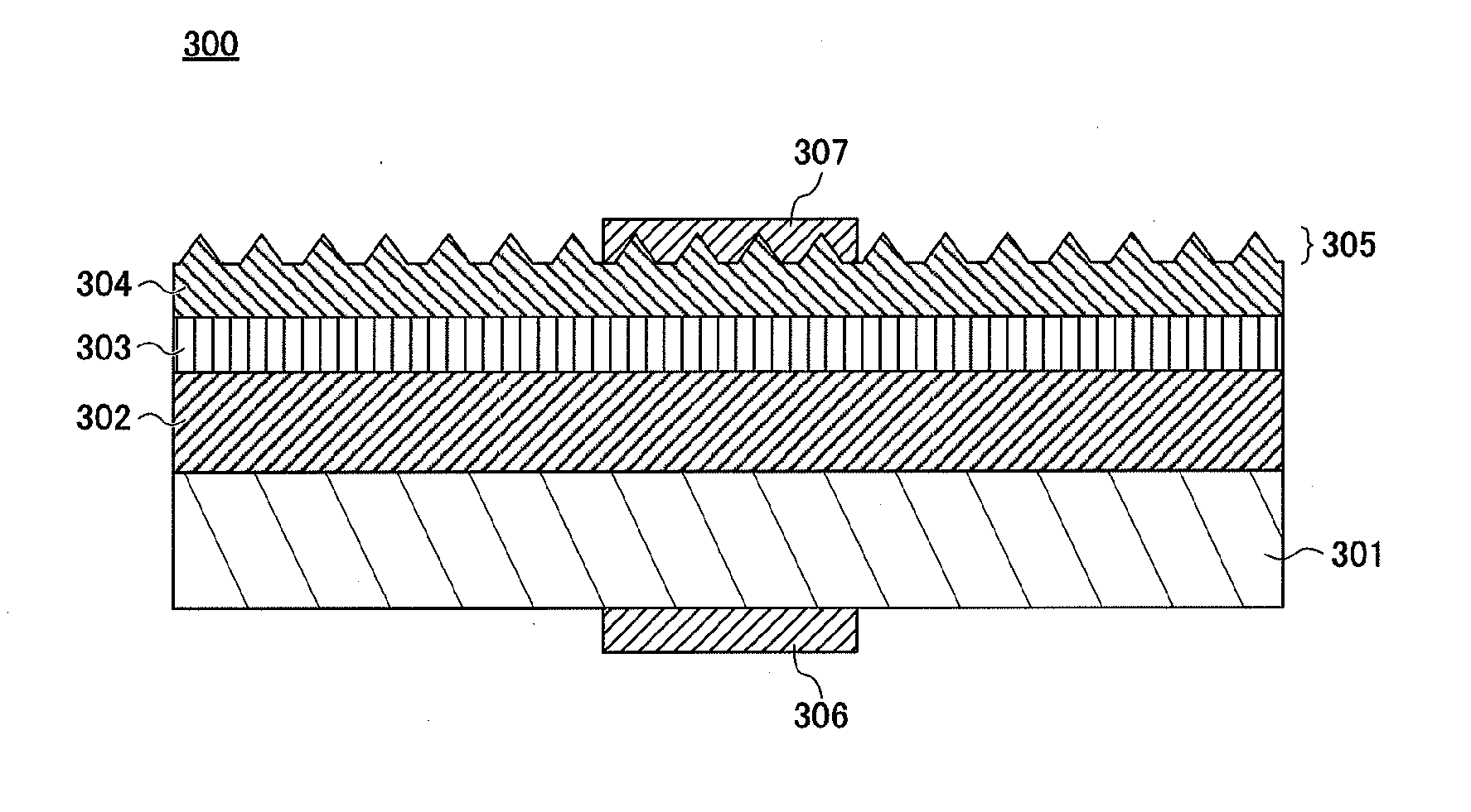 Optical substrate, semiconductor light-emitting element and method of manufacturing semiconductor  light-emitting element