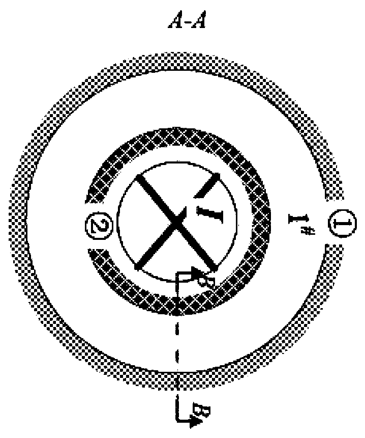 Multi-objective comprehensive optimization line induction energy taking device and configuration method thereof