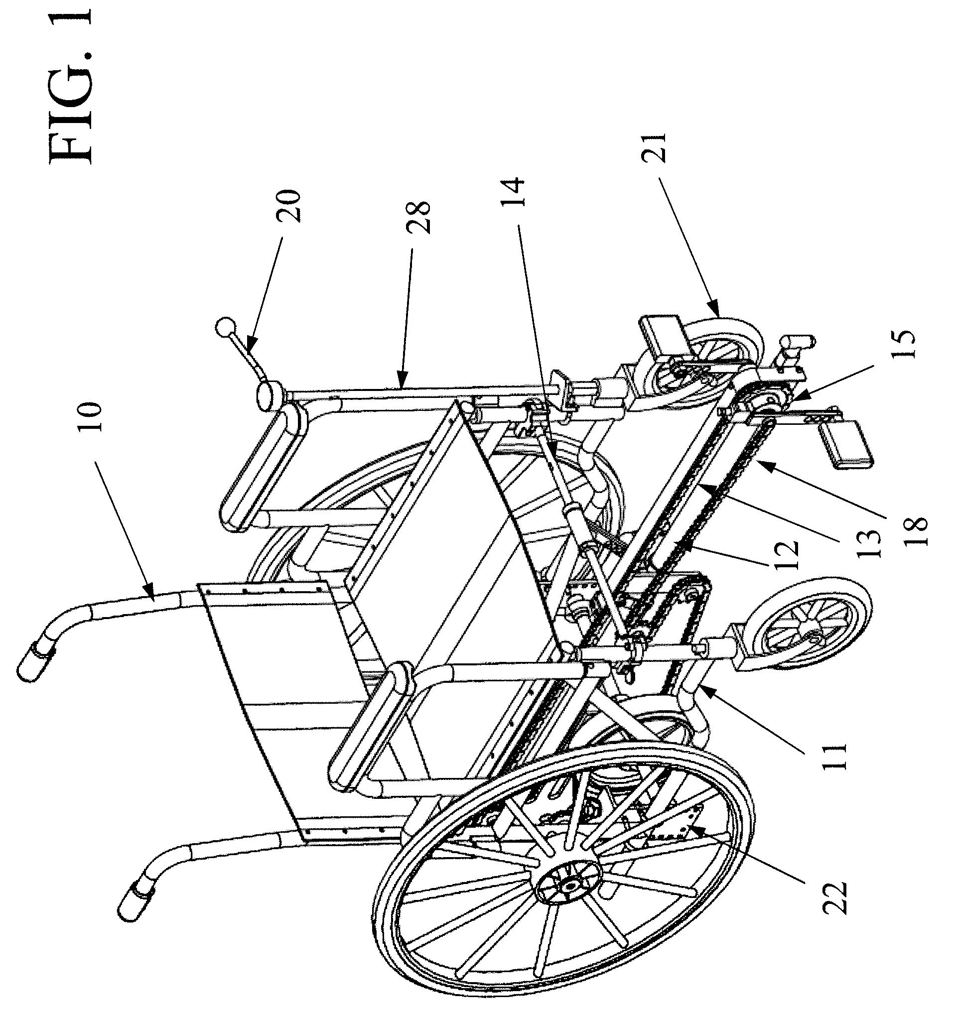 Wheelchair propulsion and exercise attachment