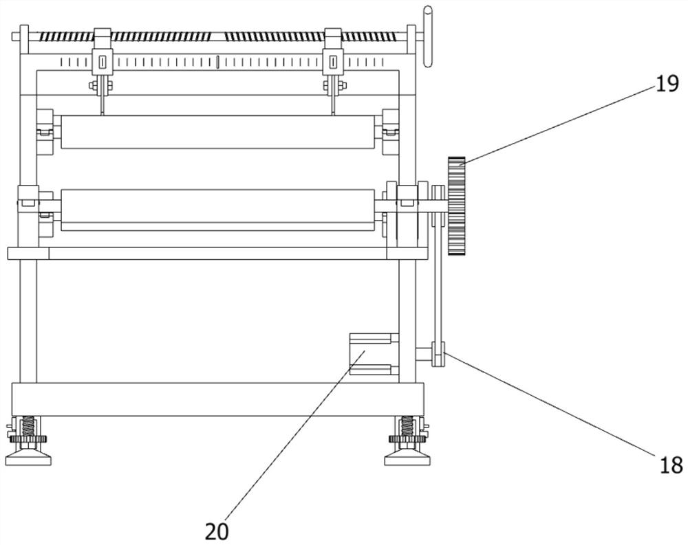 An antibacterial non-woven fabric production line