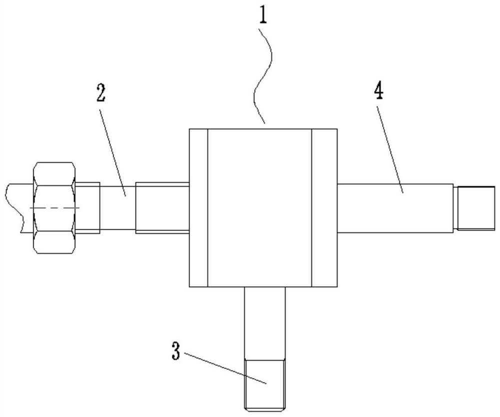 Efficient water jet oxygenation device and using method