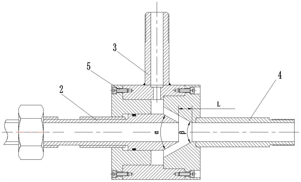 Efficient water jet oxygenation device and using method