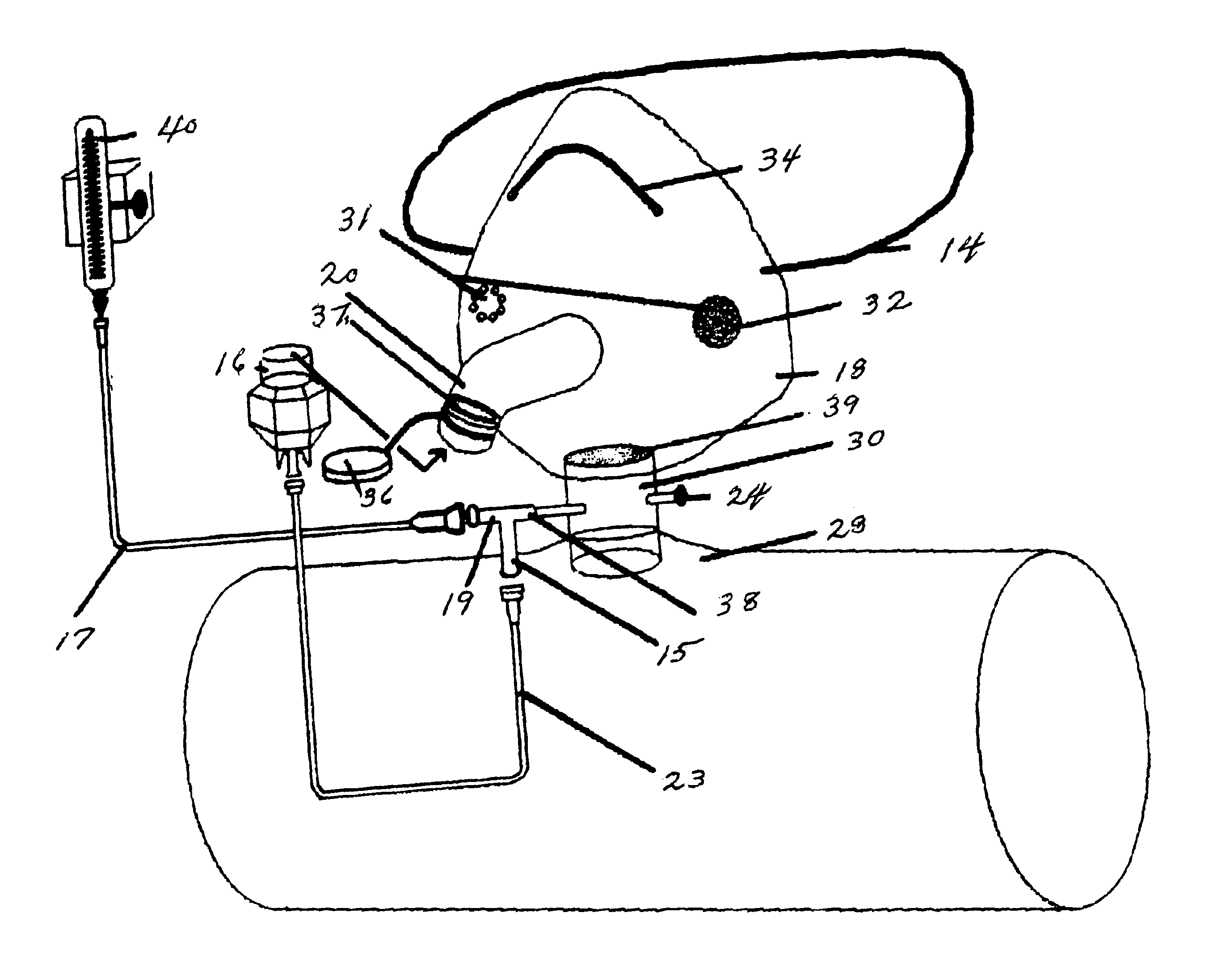 Oxygen and inhalation medication delivery system