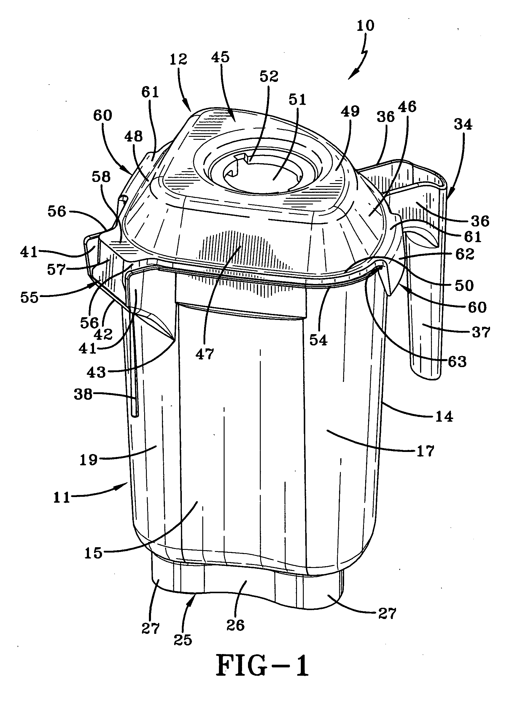 Blender container and cover