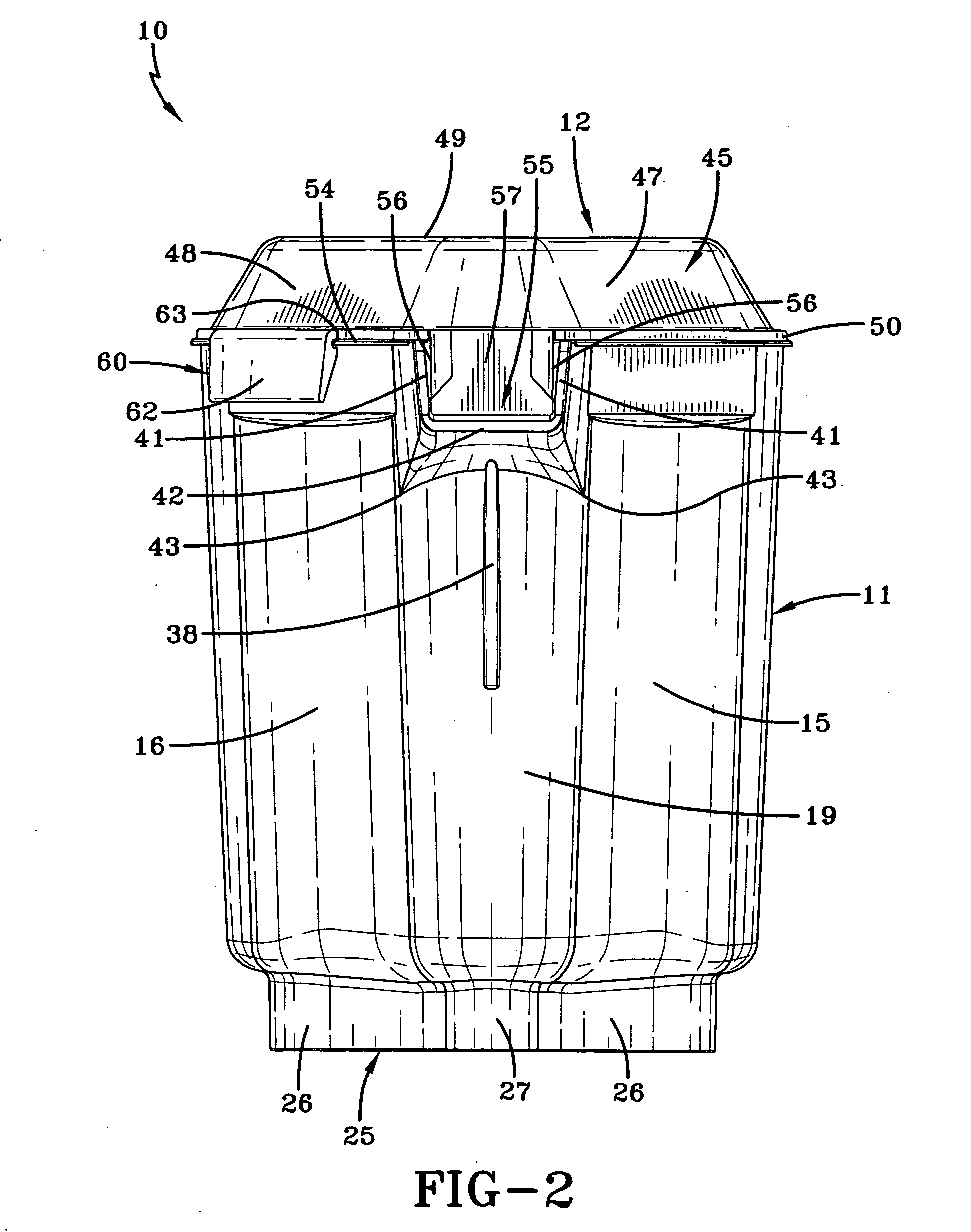 Blender container and cover