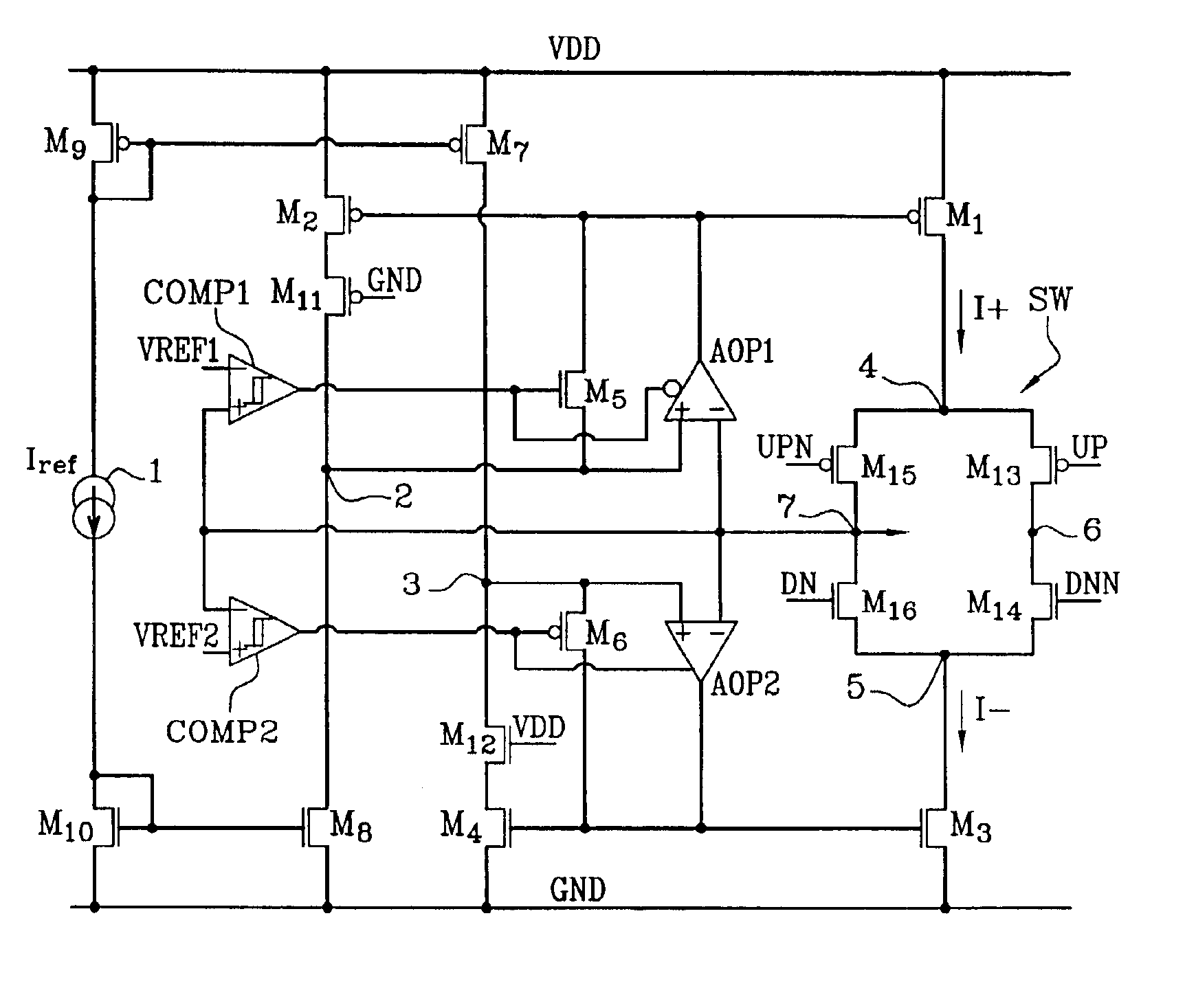 Load pump with an extremely wide output voltage