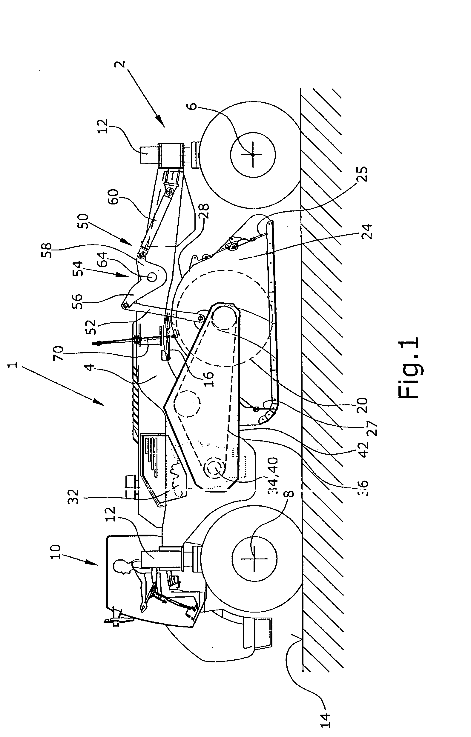 Automotive Machine for Producing Carriageways