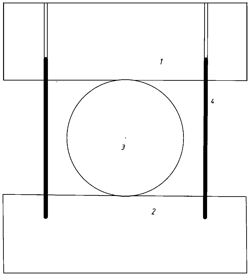 Method and device for testing tensile strength