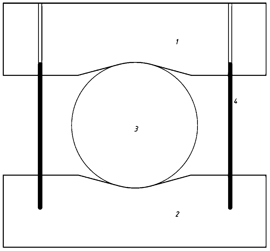 Method and device for testing tensile strength