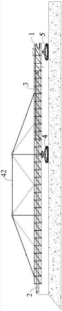 Mine telescopic boom dumper