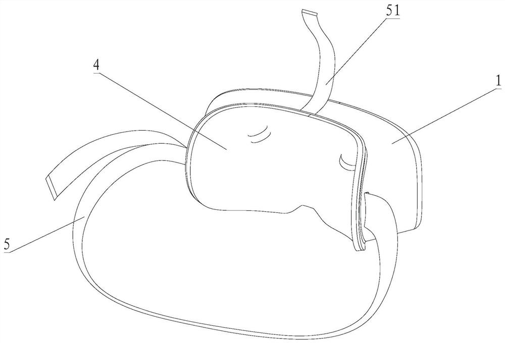 Rocker type eye massage device