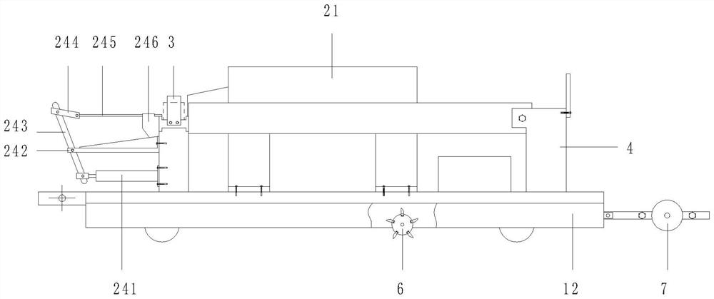 Sugarcane seedling planting equipment and planting method thereof