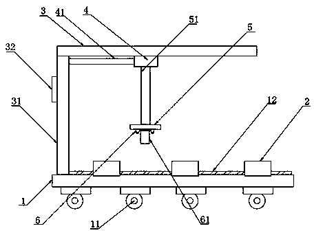 Construction material cutting device used in construction site