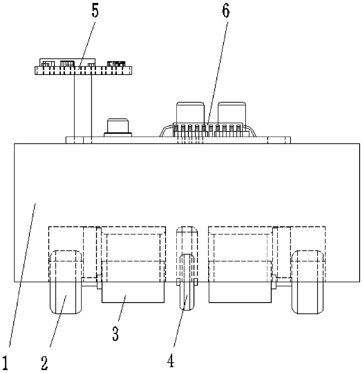 Area Coverage Search System for Swarm Robots Imitating Foraging Behavior of Chlamydomonas polycephalum