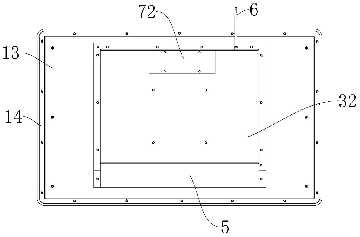 Multimedia ultrathin outdoor waterproof display