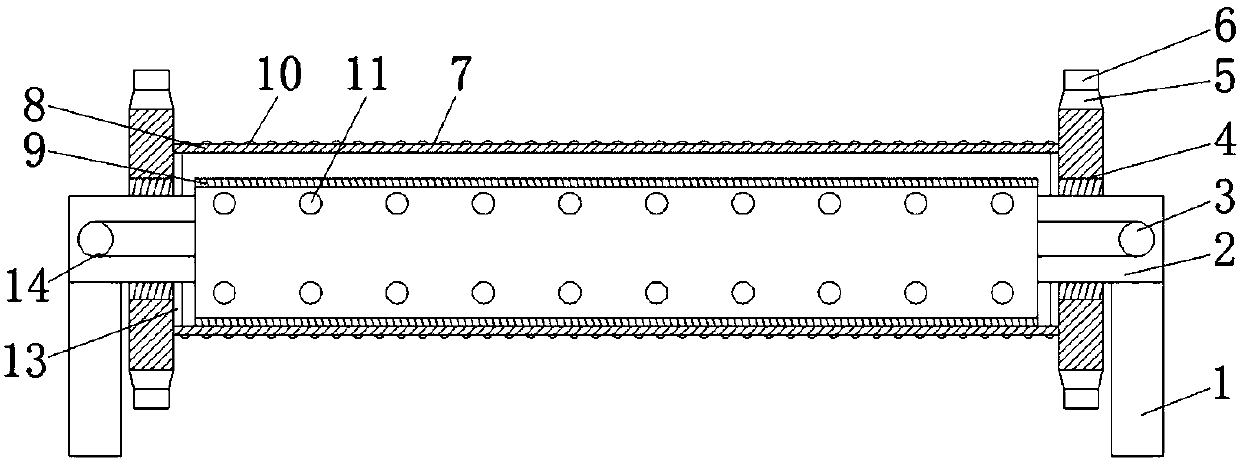 Electronic product sintering and shaping rotating shaft