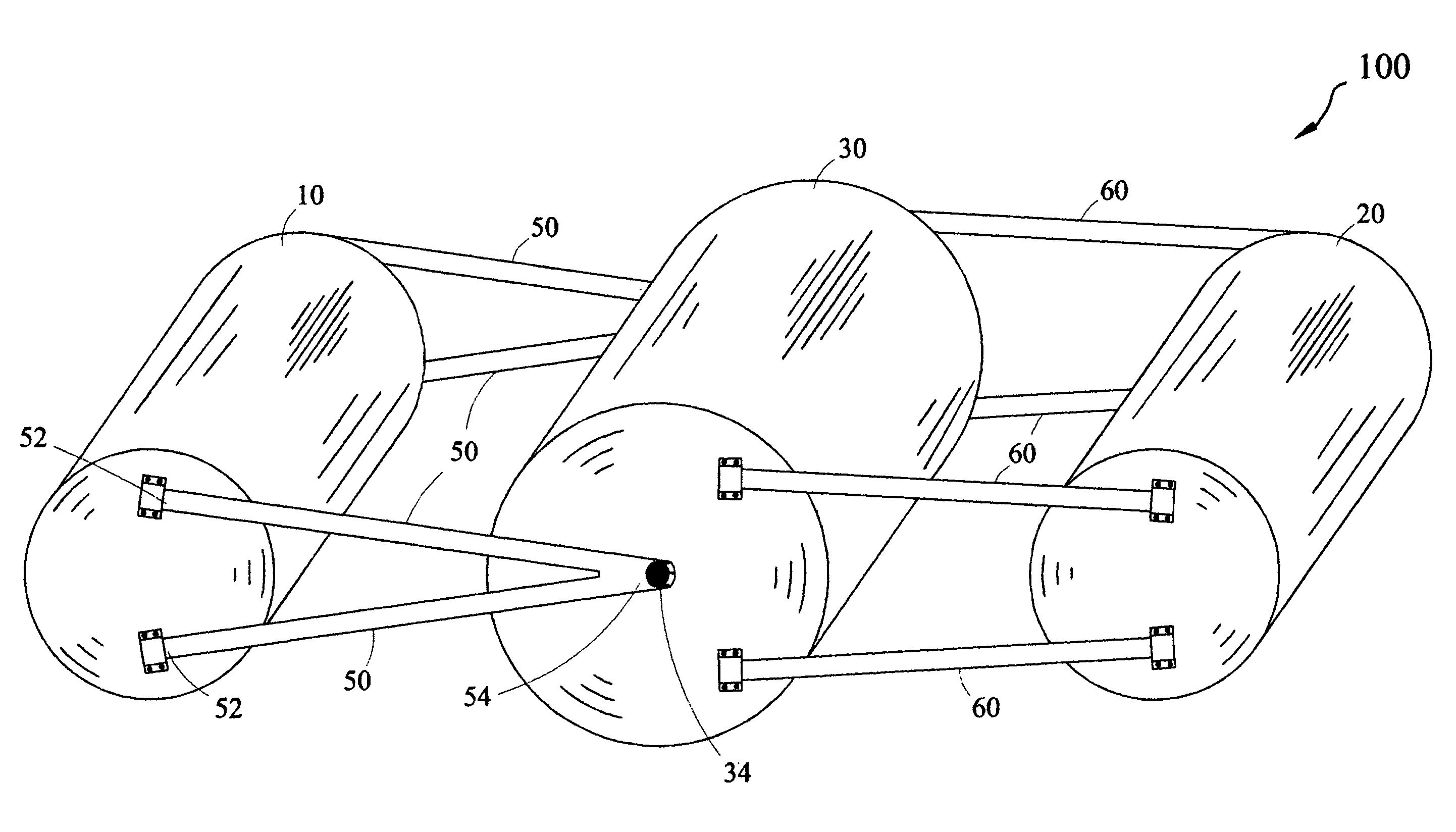 Wave powered electric generating device