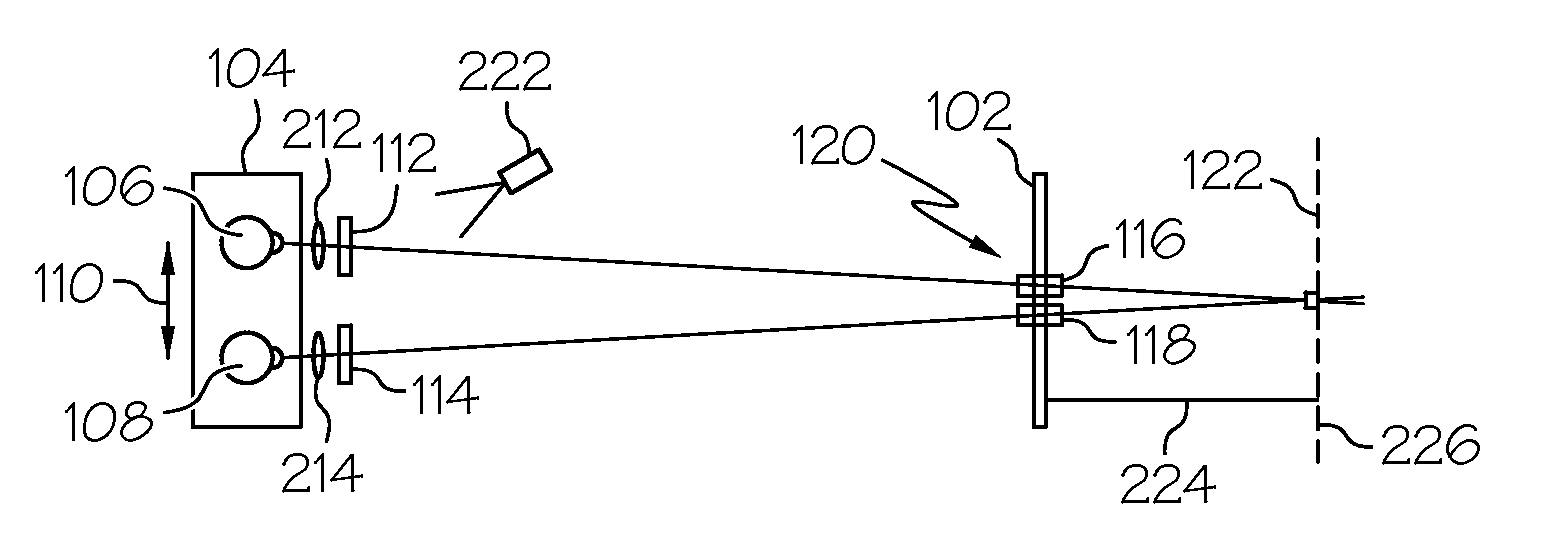 Variable focus stereoscopic display system and method