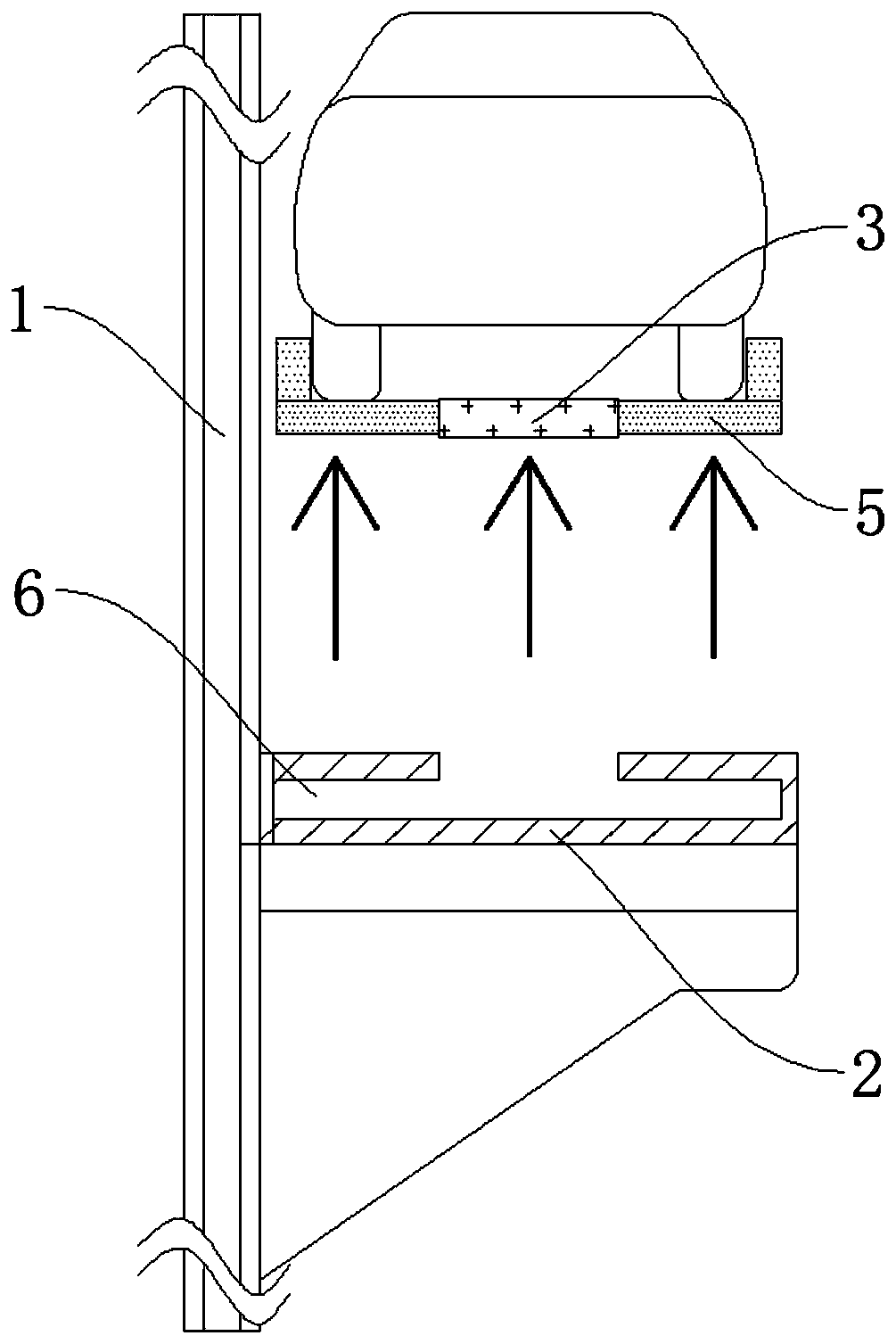 Vehicle intelligent conveying device for multistorey parking garage