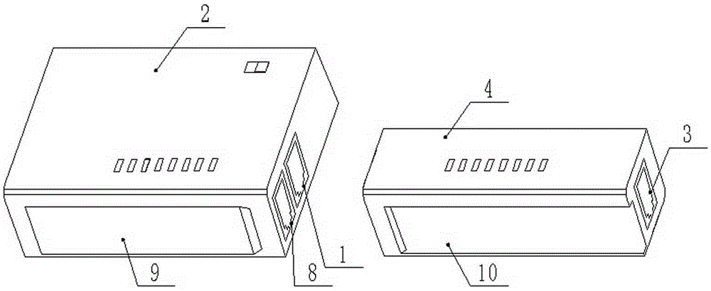 Portable LAN interface wire measuring instrument