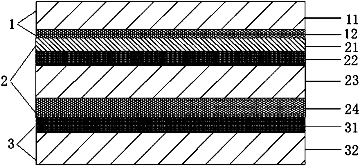 A kind of protective film and preparation method thereof