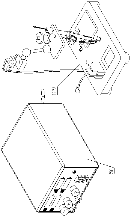 Circuit board rapid modification platform device