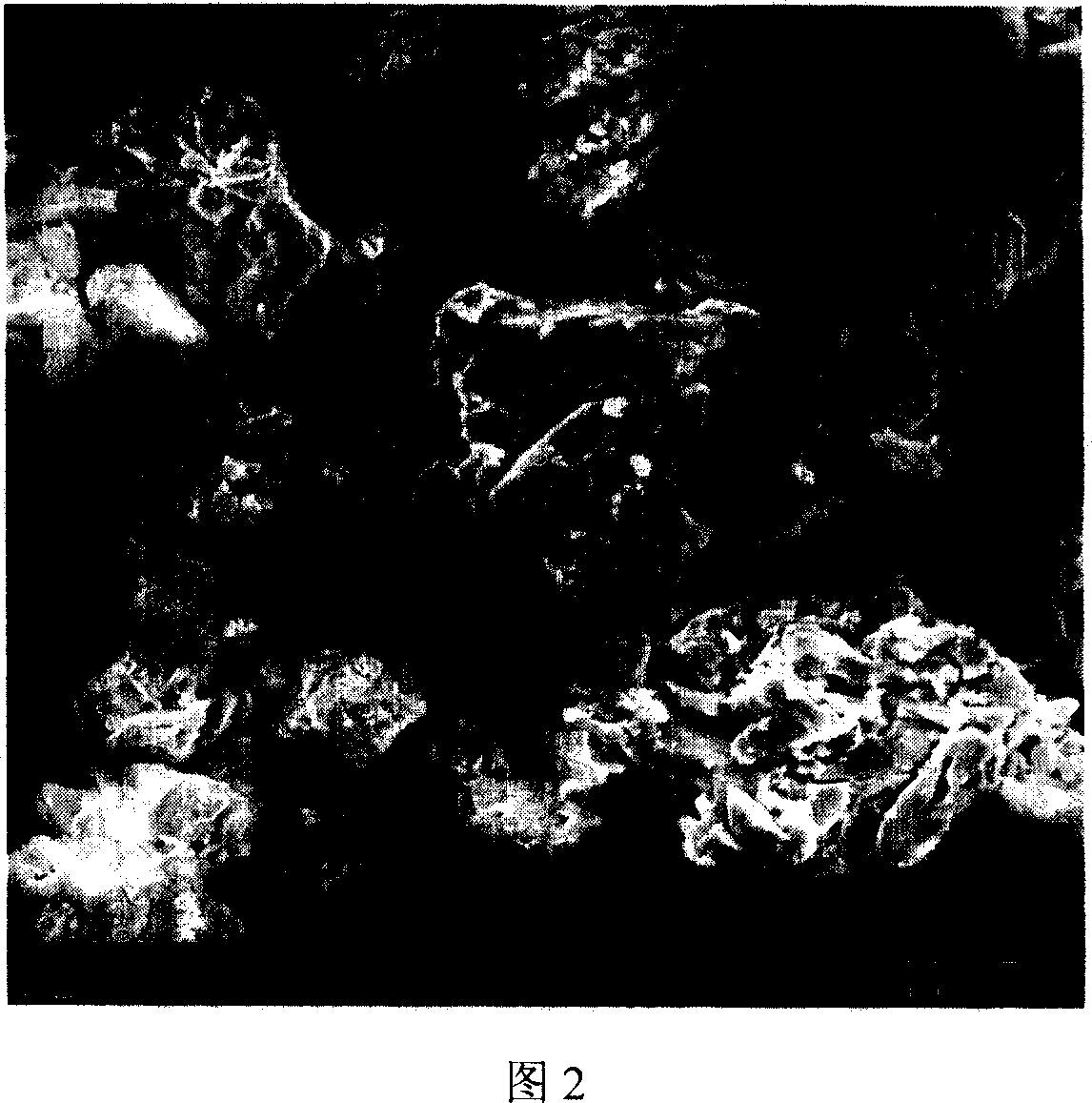 Nano laminated Ta2AlC ceramic powder and preparing method thereof