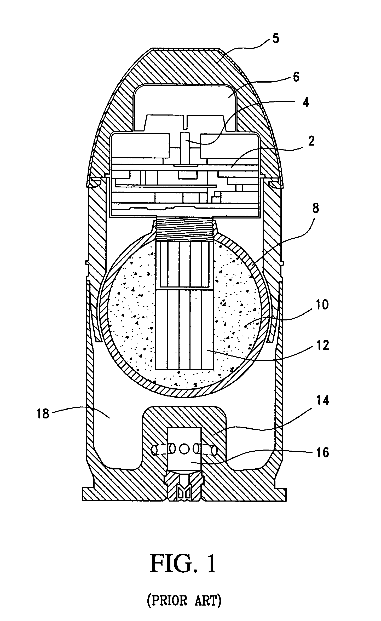 Modular electronic fuze