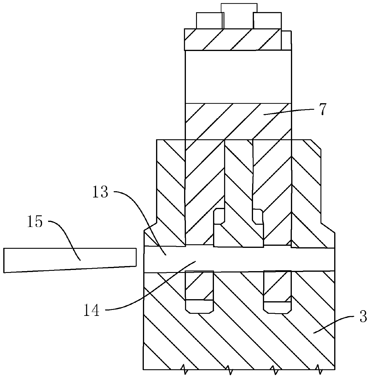 Turbine rotor fork-shaped blade mounting structure and mounting method thereof