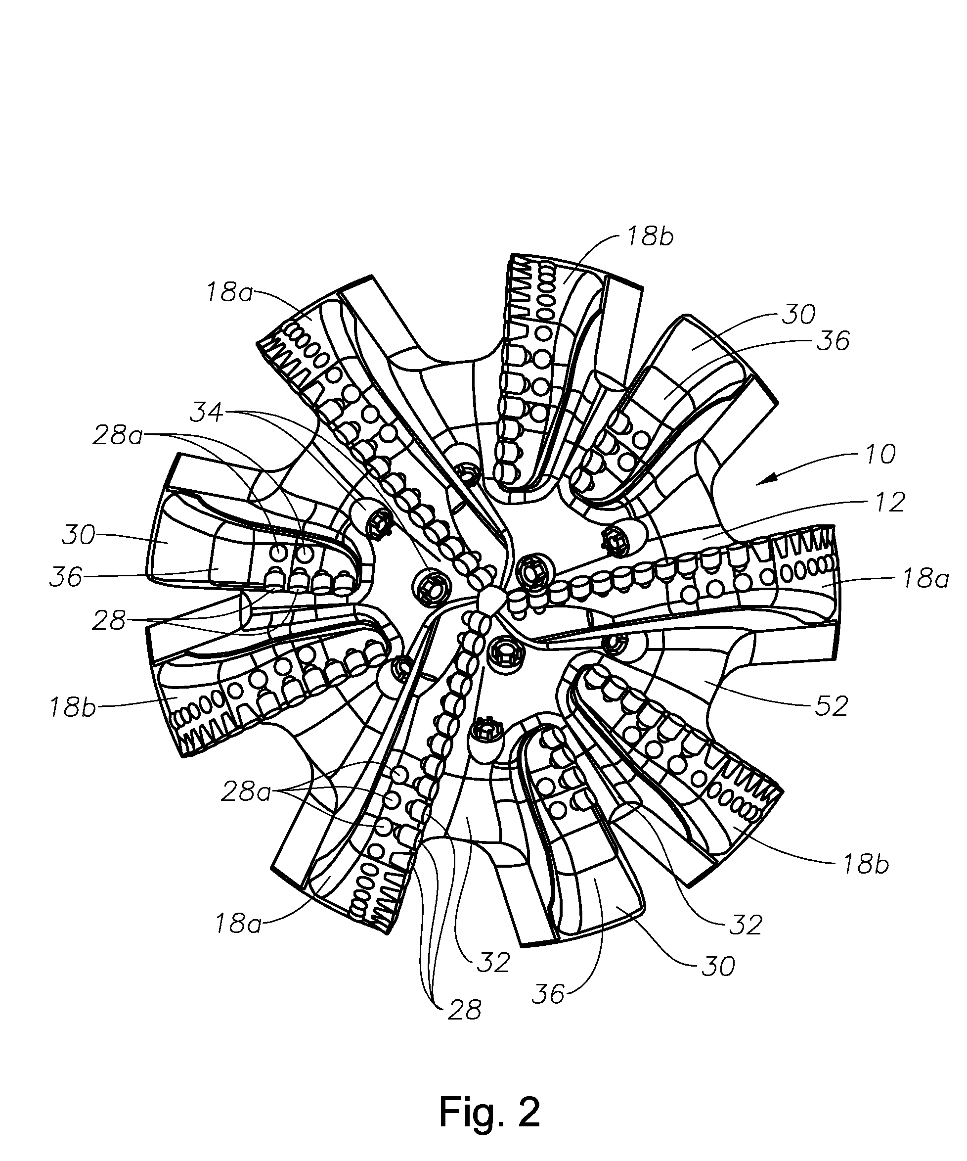 Stable Rotary Drill Bit