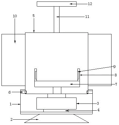 Sample exhibition device used for industrial design