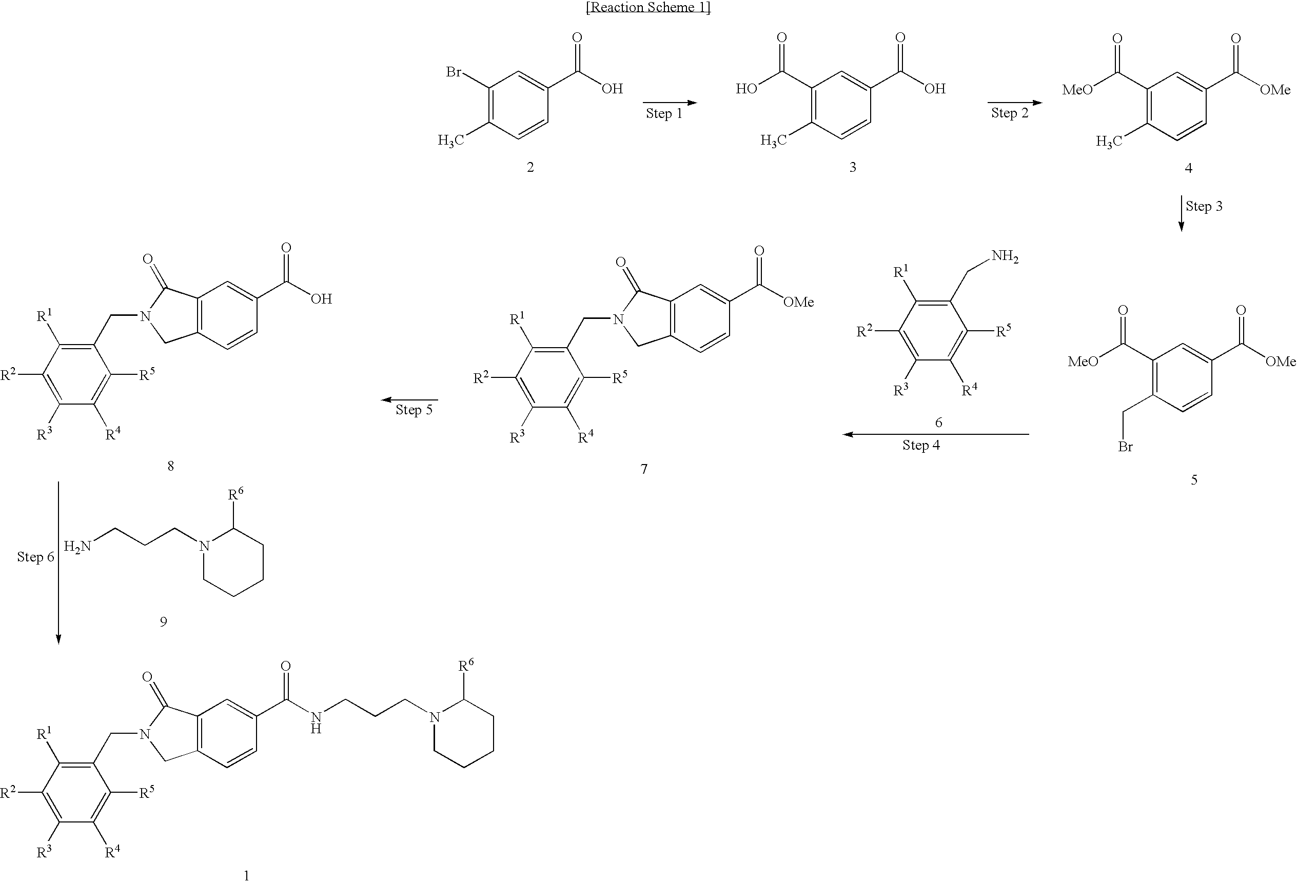 Novel isoindolinone derivatives having inhibitory activity against t-type calcium channel and method for preparation thereof