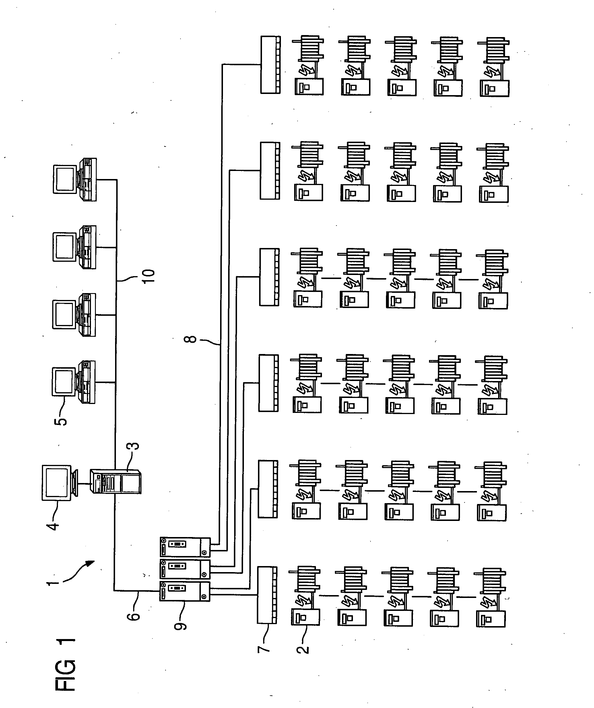 Control Device and Control Method for an Electrostatic Filter With a Configurable Number of Parallel and Serial Filter Zones