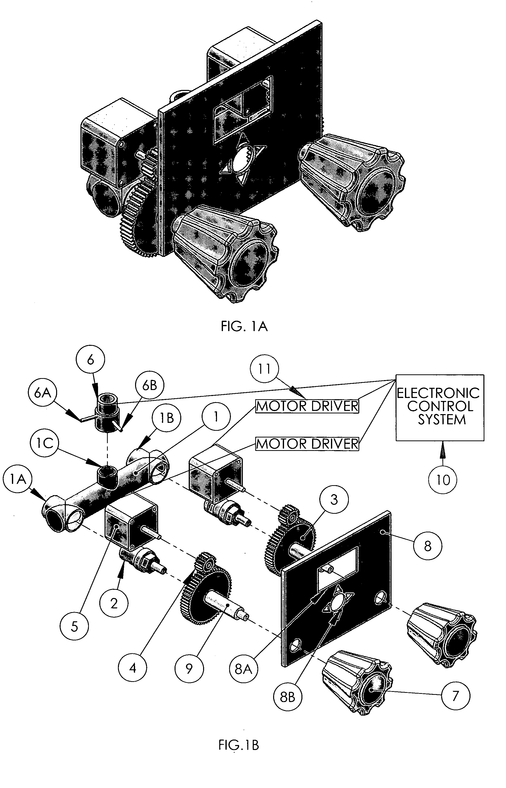 Electronic faucet and manual override system therefor