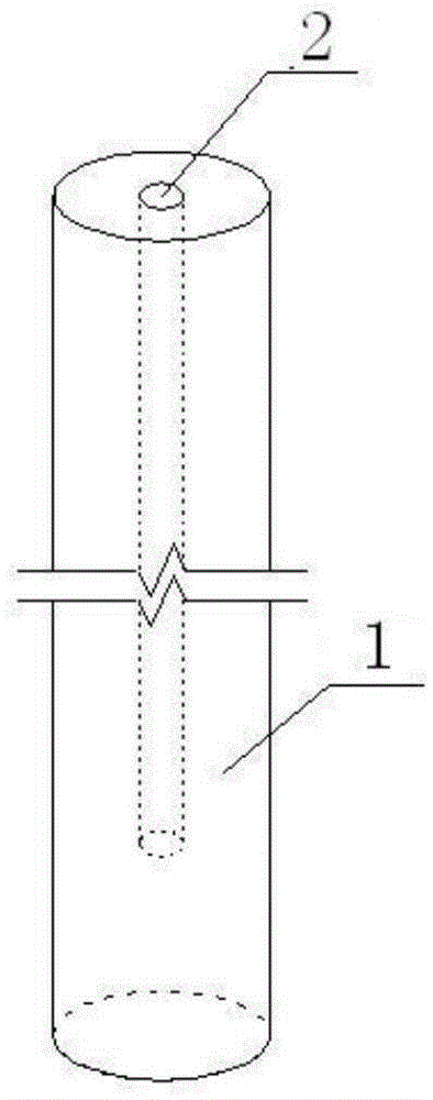 Reinforced concrete pile structure resisting seawater corrosion