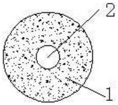 Reinforced concrete pile structure resisting seawater corrosion