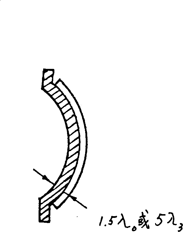 Acoustic radiation plate of dual-frequency ultrasonic radiator