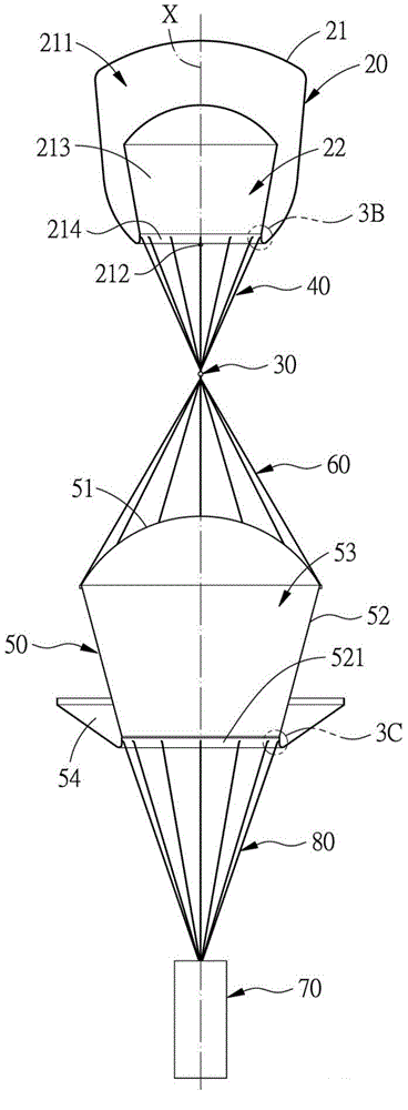 Pre-opening type parachute