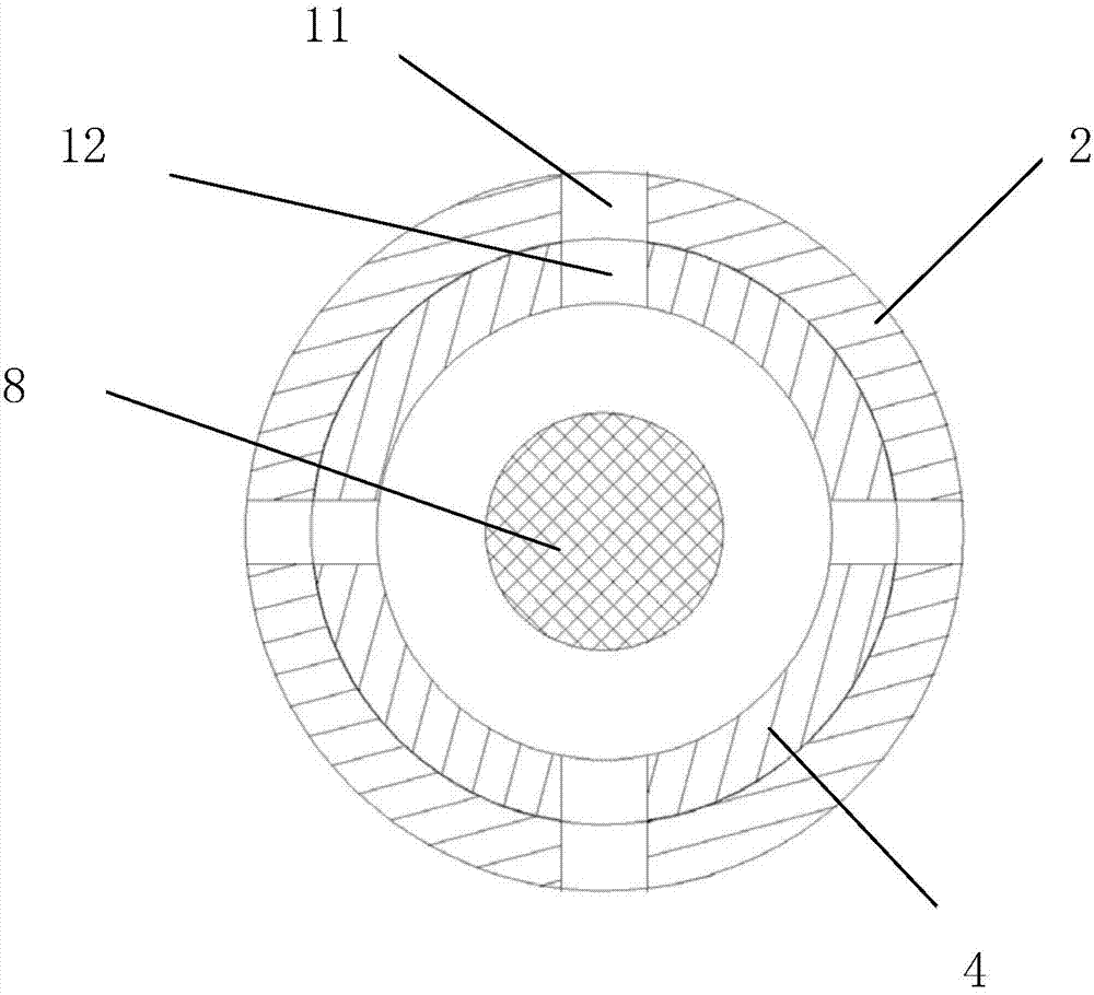 Adjustable coaxial double-slotting bolt type inspirator