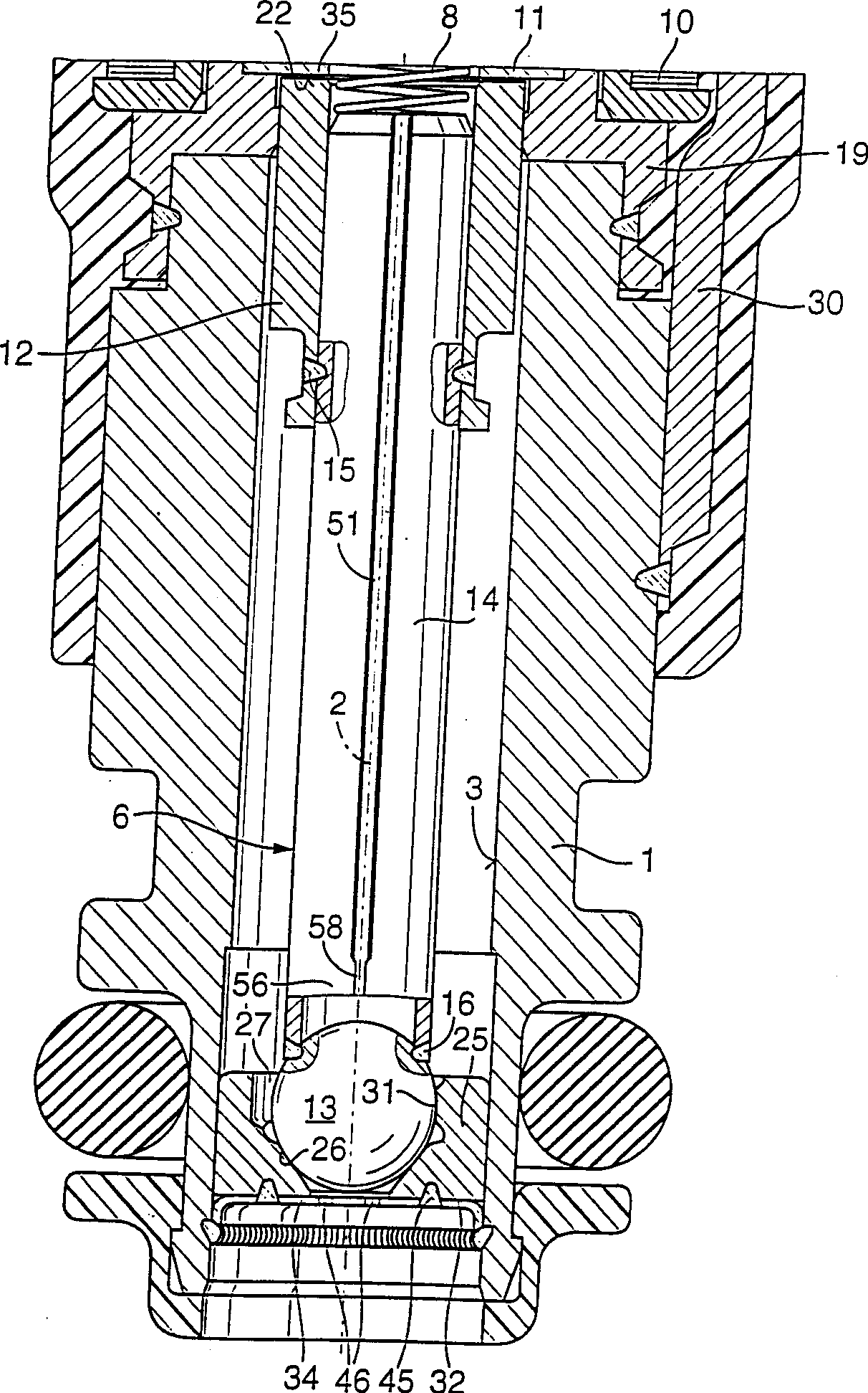 Electromagnetically operated valve