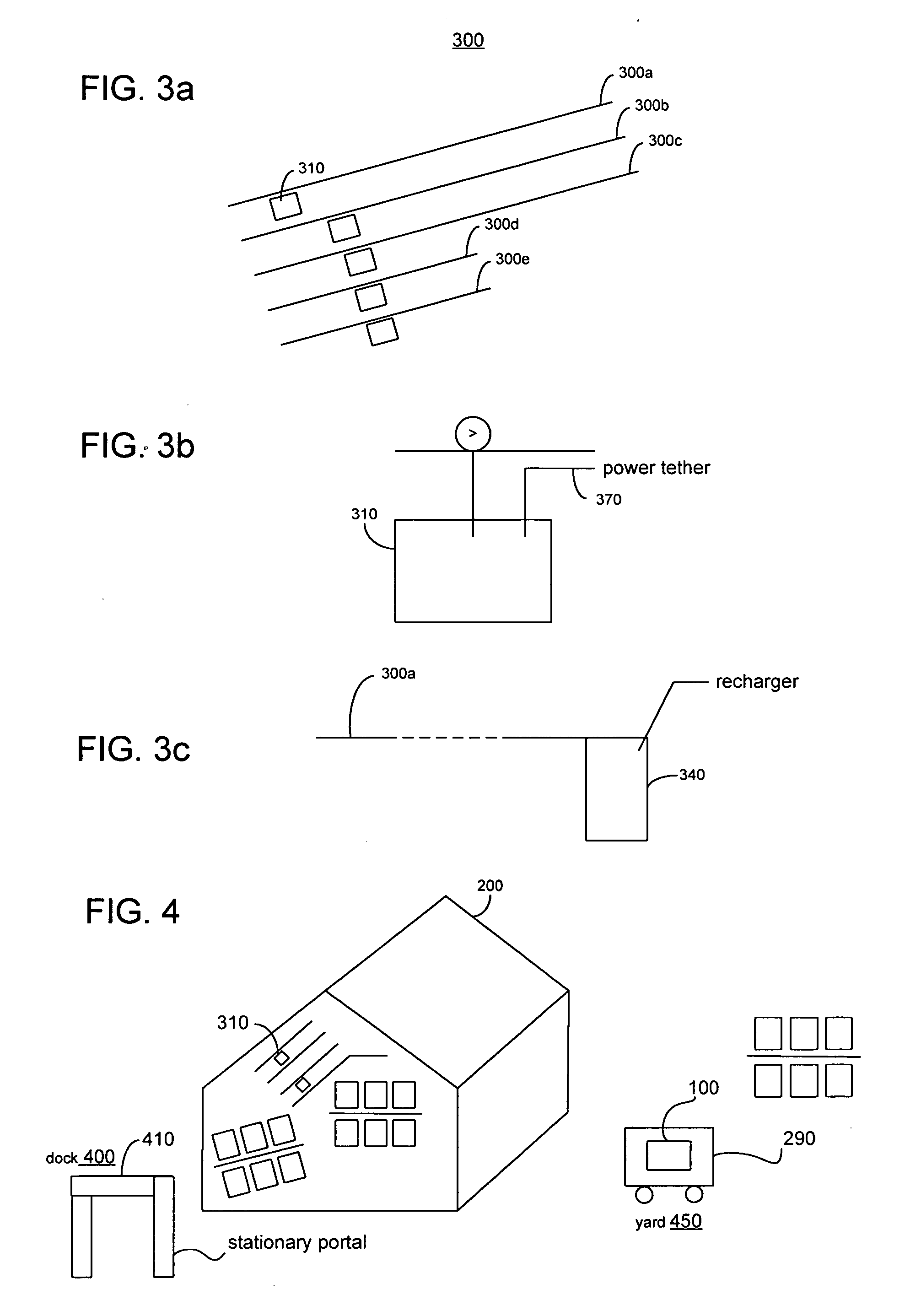 Mobile portal for radio frequency identification of objects