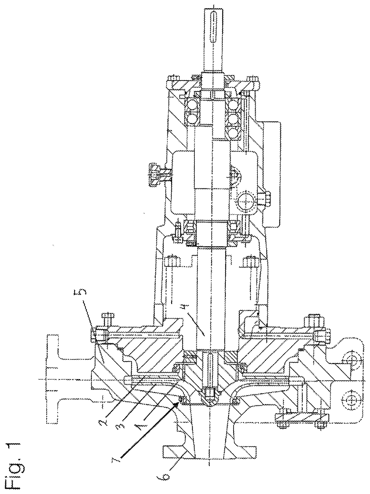 Centrifugal Pump Having a Radial Impeller