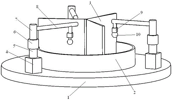 Device for microalgae phototropism research