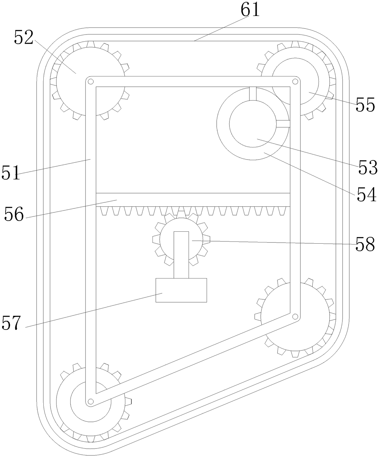 Drawing tool cleaning device