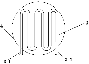 Water lifting and white smoke removal device and water lifting and white smoke removal method thereof