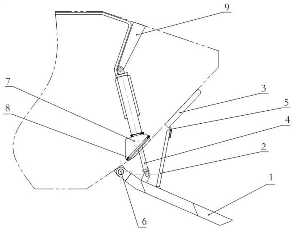 Obstacle removing shovel device