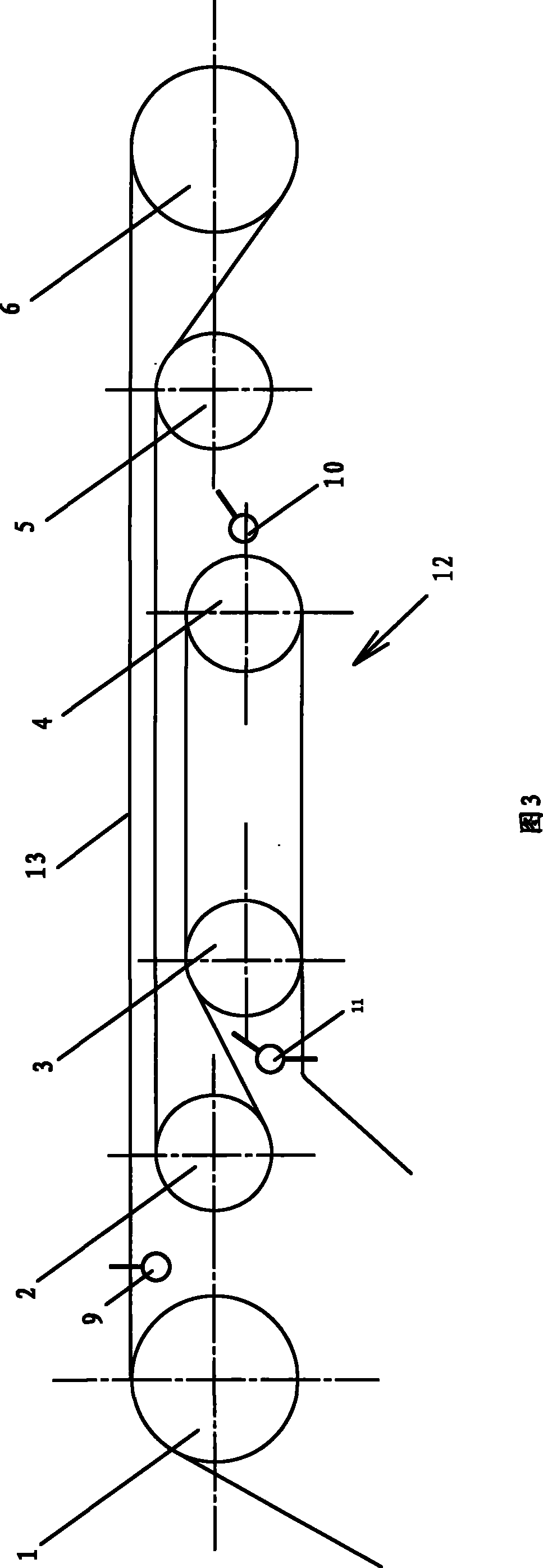 Method for transporting irradiation object and irradiation device of electron accelerator