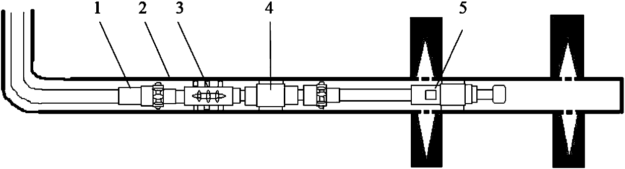 Packer for realizing infinite fracturing and working method thereof