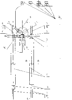 Energy-saving roasting method in formwork investment casting