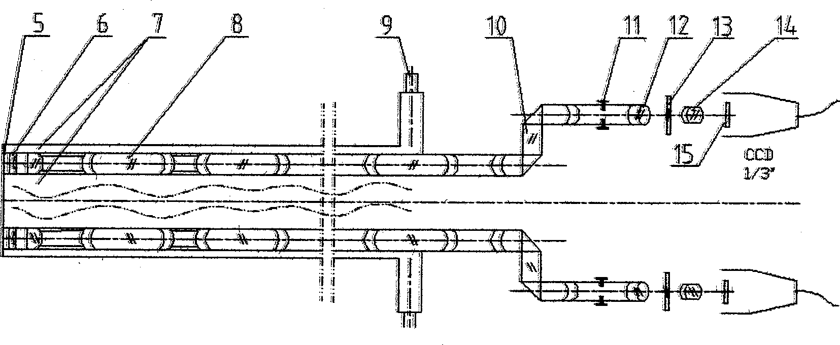 Binocular endoscope operation visual system